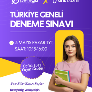 0+ YAYINLARI TÜRKİYE GENELİ TYT DENEME SINAVI